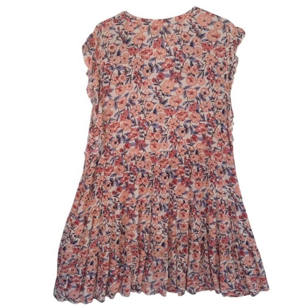 Knox Rose Floral Mini Dress - Pink and Blue - Picture 2 of 5